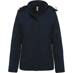 PARKA SOFTSHELL DOUBLE CAPUCHE FEMME - EVERIAL